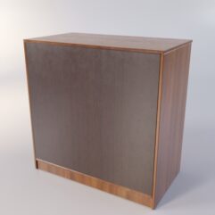 Прилавок ЦЕРКОВНЫЙ №1, Орех + Дуб Венге