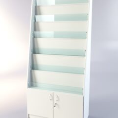 Стеллаж ЦЕРКОВНЫЙ для икон №1, Белый