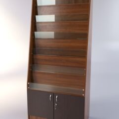 Стеллаж ЦЕРКОВНЫЙ для икон №1, Орех + Дуб Венге