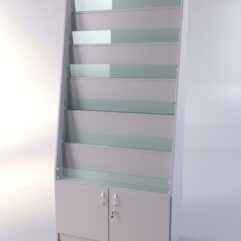 Стеллаж ЦЕРКОВНЫЙ для икон №1, Серый