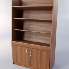 Стеллаж ЦЕРКОВНЫЙ для книг №1, Орех