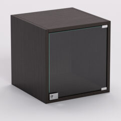 Стеллаж ЛЕГО №3, задняя стенка ДСП, Дуб Венге