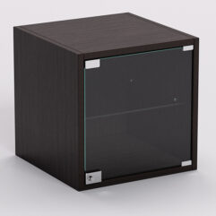 Стеллаж ЛЕГО №4, задняя стенка ДСП, Дуб Венге