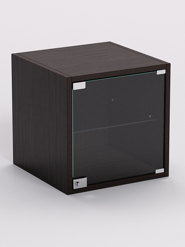 Стеллаж ЛЕГО №4, задняя стенка ДСП, Дуб Венге