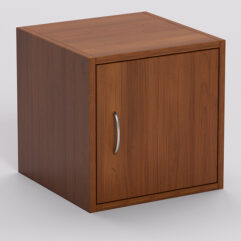 Стеллаж ЛЕГО №5, задняя стенка ДСП, Орех