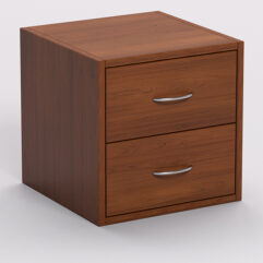 Стеллаж ЛЕГО №6, задняя стенка ДСП, Орех