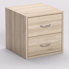 Стеллаж ЛЕГО №6, задняя стенка ДСП, Дуб Сонома