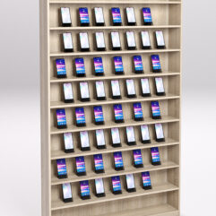 Стеллаж СОТА №1 для телефонов, Дуб Сонома