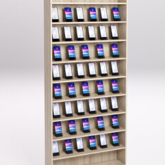 Стеллаж СОТА №2 для телефонов, Дуб Сонома