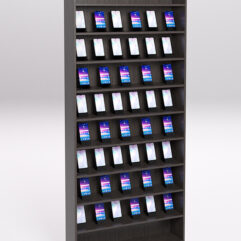 Стеллаж СОТА №2 для телефонов, Дуб Венге