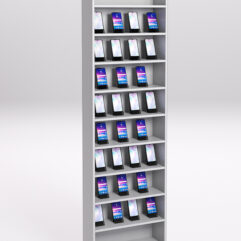 Стеллаж СОТА №3 для телефонов, Серый