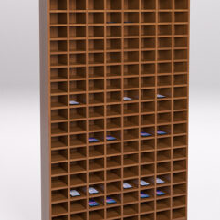 Стеллаж СОТА №4, Орех