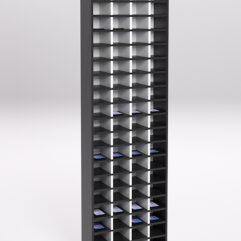 Стеллаж СОТА №6, Черный и Белый