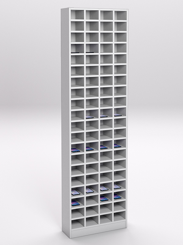 Стеллаж СОТА №6 для телефонов, Серый