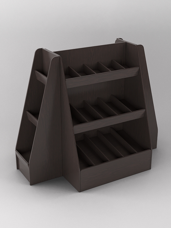 Комплект стеллажей УН №3, Дуб Венге