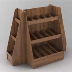 Комплект стеллажей УН №3, Орех