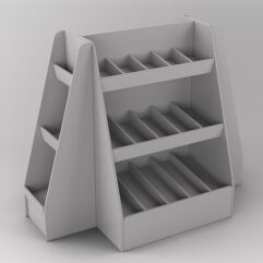 Комплект стеллажей УН №3, Серый