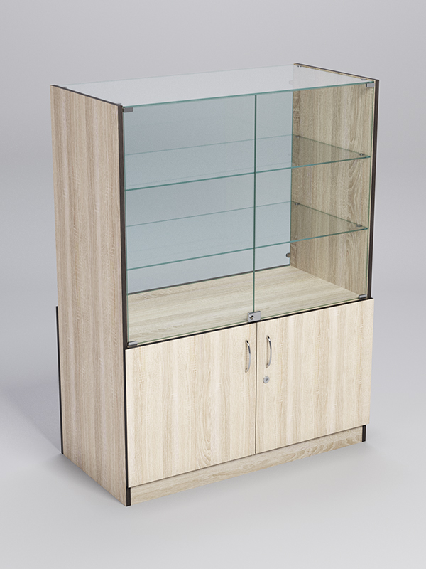 Прилавок ПОДАРОК №2, Дуб Сонома, кромка Дуб Венге