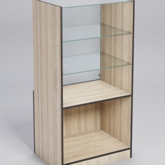 Прилавок ПОДАРОК №1-600, Дуб Сонома, кромка Дуб Венге