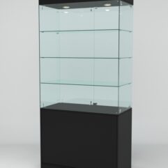 Витрина ЮВЕЛИР №2 правосторонняя, Черный