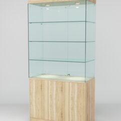 Витрина ЮВЕЛИР №2 правосторонняя, Дуб Сонома