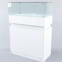 Прилавок ЮВЕЛИР №1, Белый