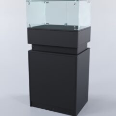 Прилавок ЮВЕЛИР №1-600, Черный