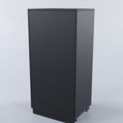 Прилавок ЮВЕЛИР выкатной, Черный