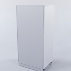 Прилавок ЮВЕЛИР выкатной, Серый