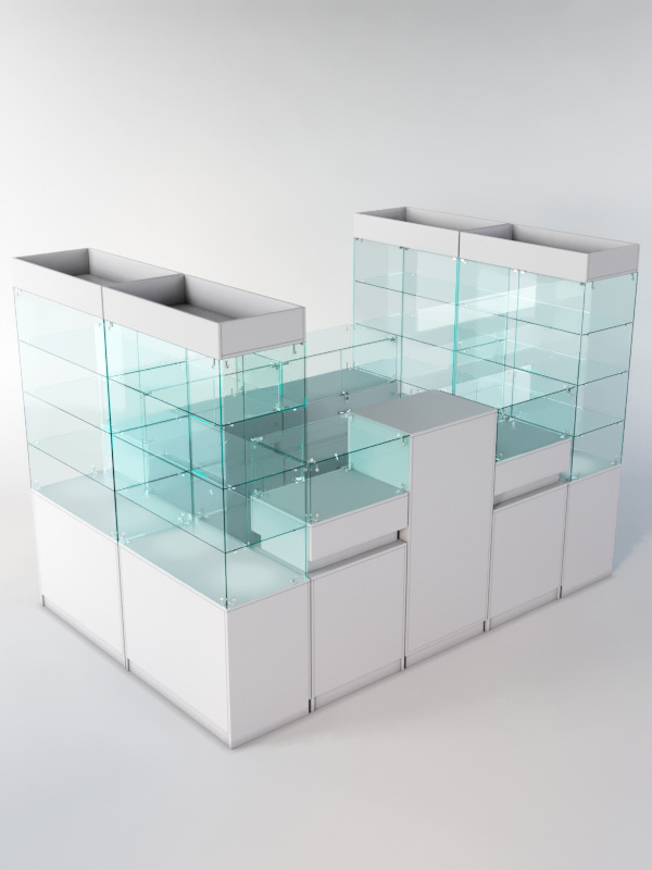 Торговый островок ЮВЕЛИР, Серый