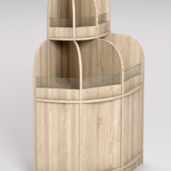 Стеллаж КЭНДИ №3, Дуб Сонома