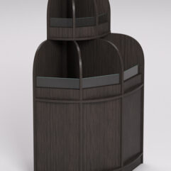 Стеллаж КЭНДИ №3, Дуб Венге