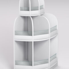 Стеллаж КЭНДИ №4, Белый