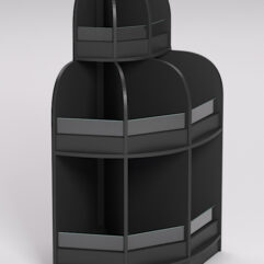 Стеллаж КЭНДИ №4, Черный