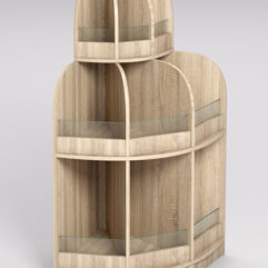 Стеллаж КЭНДИ №4, Дуб Сонома