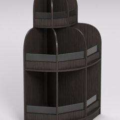 Стеллаж КЭНДИ №4, Дуб Венге