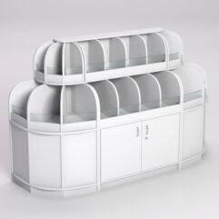 Комплект стеллажей КЭНДИ №2, Белый