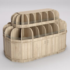 Комплект стеллажей КЭНДИ №5, Дуб Сонома