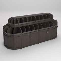 Комплект стеллажей КЭНДИ №6, Дуб Венге