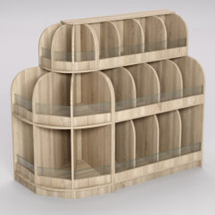 Комплект стеллажей КЭНДИ №7, Дуб Сонома