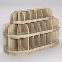 Комплект стеллажей КЭНДИ №8, Дуб Сонома