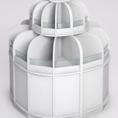 Комплект стеллажей КЭНДИ №13, Белый