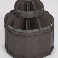 Комплект стеллажей КЭНДИ №13, Дуб Венге