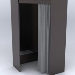 Примерочная из ДСП №2Б, Дуб Венге