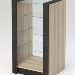 Прилавок Модерн №4-600, Дуб Сонома и Дуб Венге