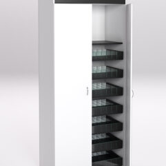 Стеллаж для сигарет ТАБАК №1, Черный с белым