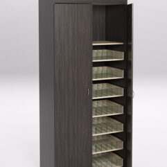 Стеллаж для сигарет ТАБАК №1, Дуб Венге и Дуб Сонома