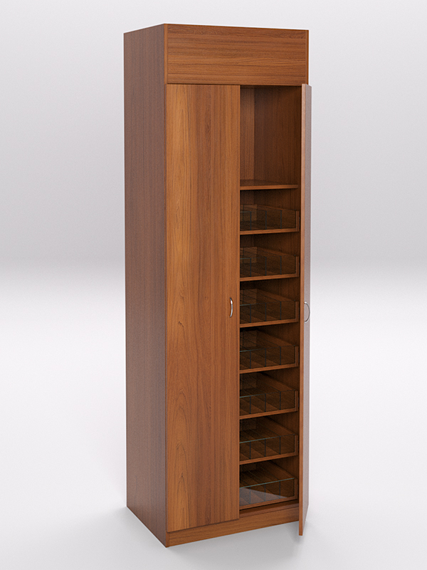 Стеллаж для сигарет ТАБАК №1-700, Орех