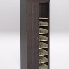 Стеллаж для сигарет ТАБАК №1-700, Дуб Сонома и Дуб Венге