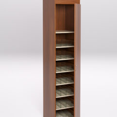 Стеллаж для сигарет ТАБАК №1-450, Орех и Дуб Сонома